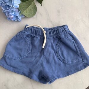 Zara girl plush shorts size 4-5 years
